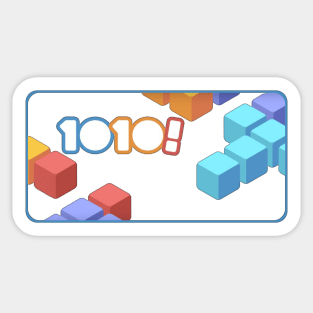 1010! The Addictive Puzzle Game Sticker